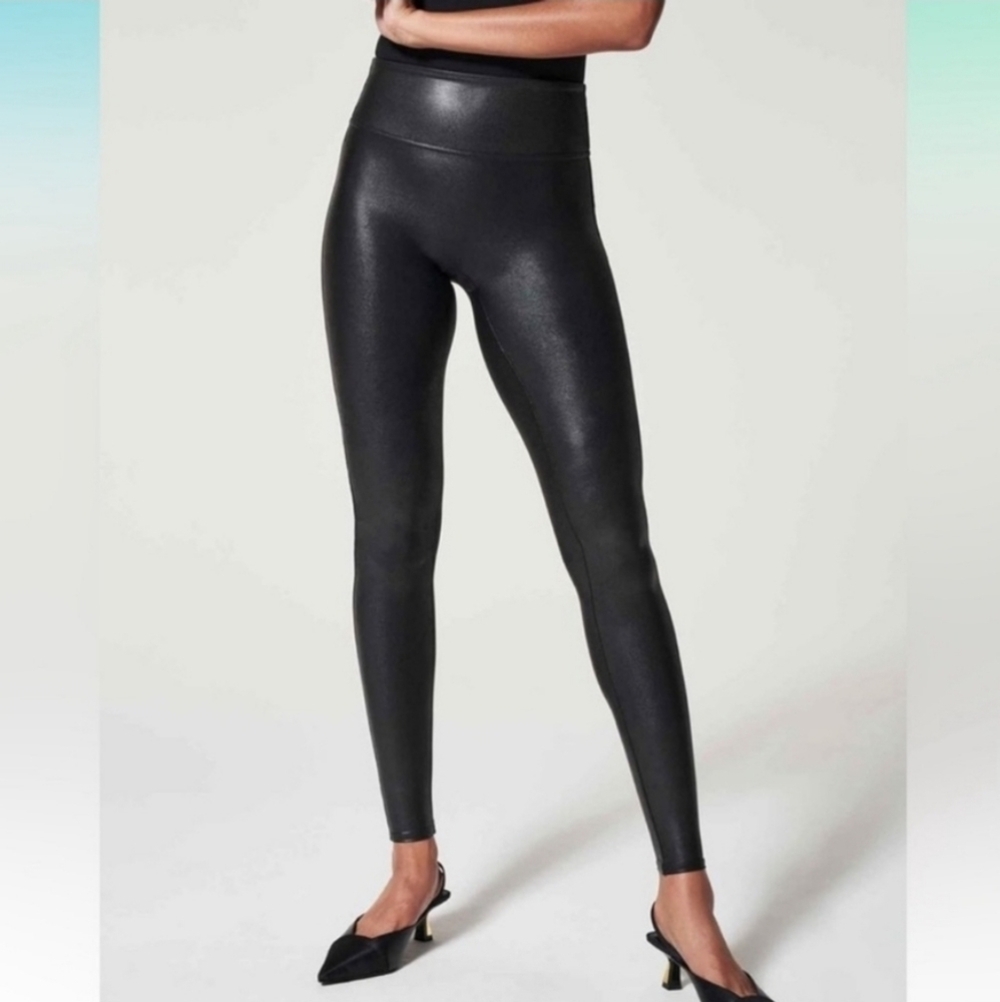 Spanx Faux Leather Leggings